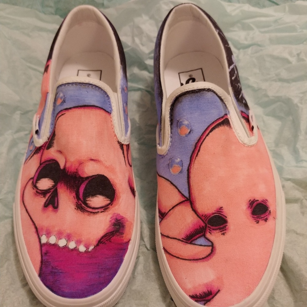 Vans Hand Customized New - Picture 6 of 8